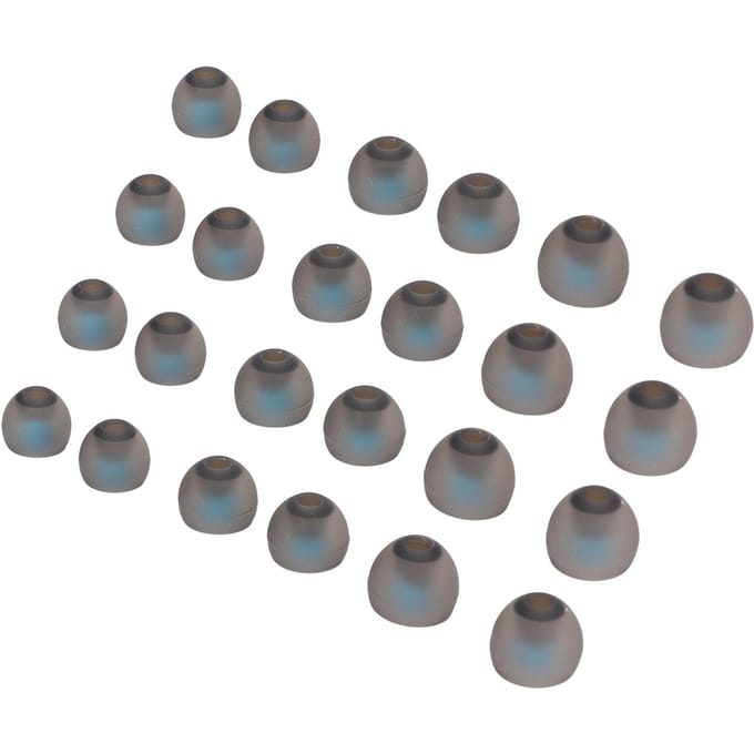 24 stuks Siliconen Oordopjes Vervanging Comfort Siliconen Oordopjes om Overmatig Geluid te Blokkeren voor 3.8mm Tot gray