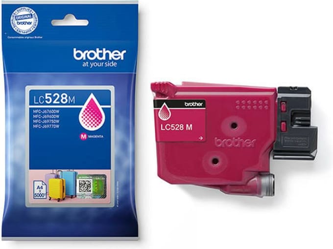 Brother Inktcartridge LC-528M Magenta Extra hoge capaciteit