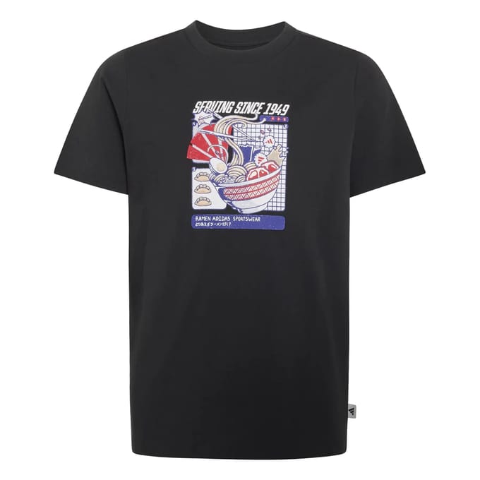 adidas  T-shirt Korte Mouw RAMEN GRAPHIC T-SHIRT JUNIOR