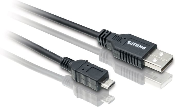 Philips SWU2162 - USB-naar-micro USB-kabel