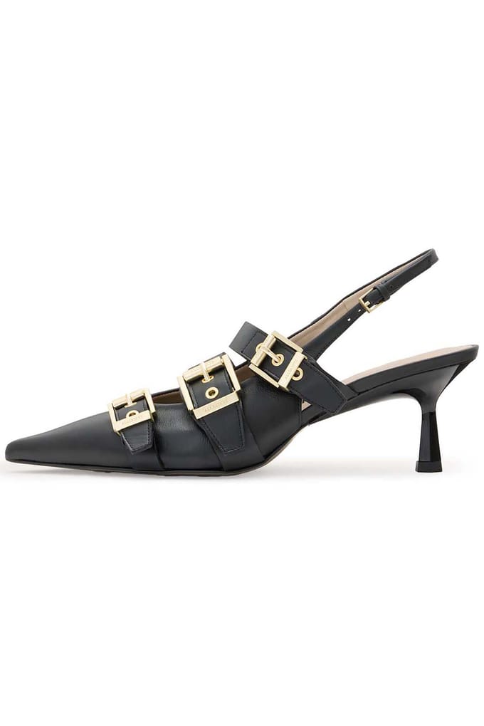 AllSaints Vivian Slingback Black Größe: 37 | Pumps Outlet | Damen | Schwarz