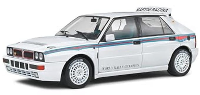 Delta HF Integrale Evo 1 Martini 1992 Schaal 1:18 Modelauto