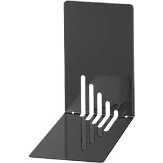 MAUL Boekensteunen staal 14 x 8.5 x 14 cm zwart