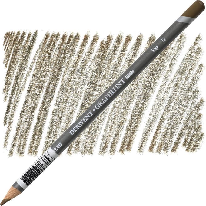 Derwent Graphitint Potlood - Sage (12)