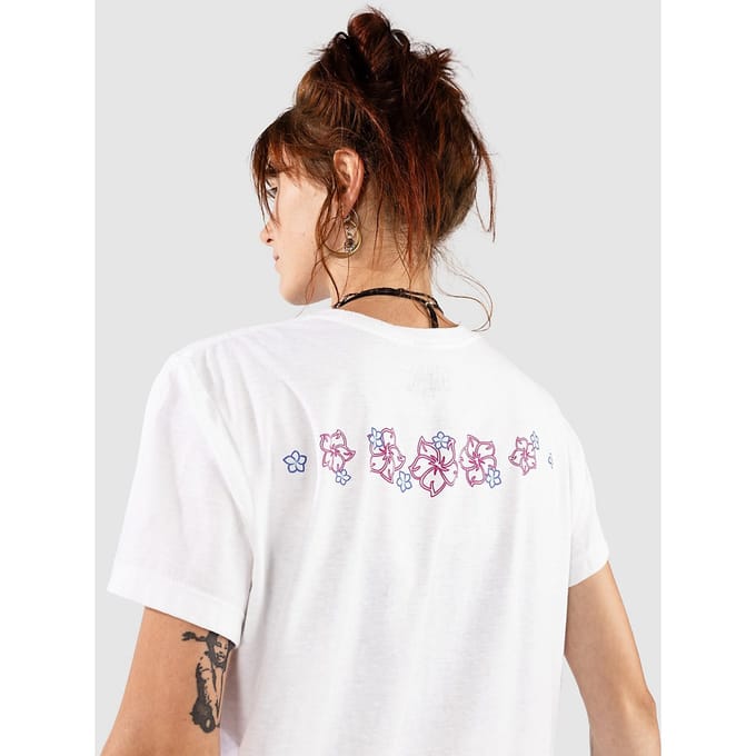 Empyre Floral Surfin T-Shirt wit