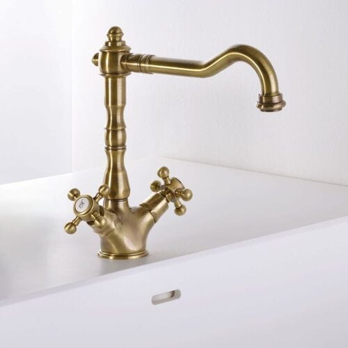 Kronenbach IOTA 2.0 two-handle basin mixer without drain 54903BRKB