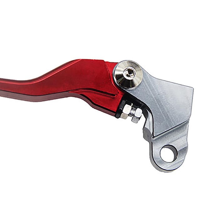 Levier de frein d'embrayage à Pivot rouge en alliage d'aluminium, pour Honda CRF250L CRF300L 2012 – 2021 red