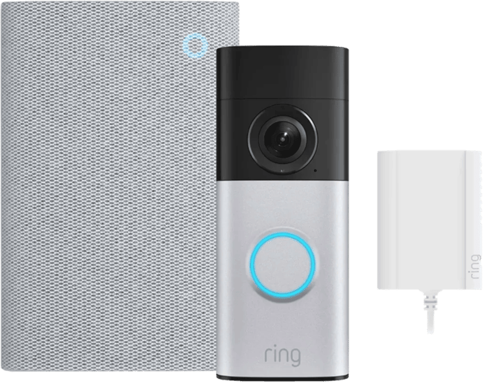 Ring Stekker Video Deurbel Plus Stekker 3e Generatie + Chime Plus