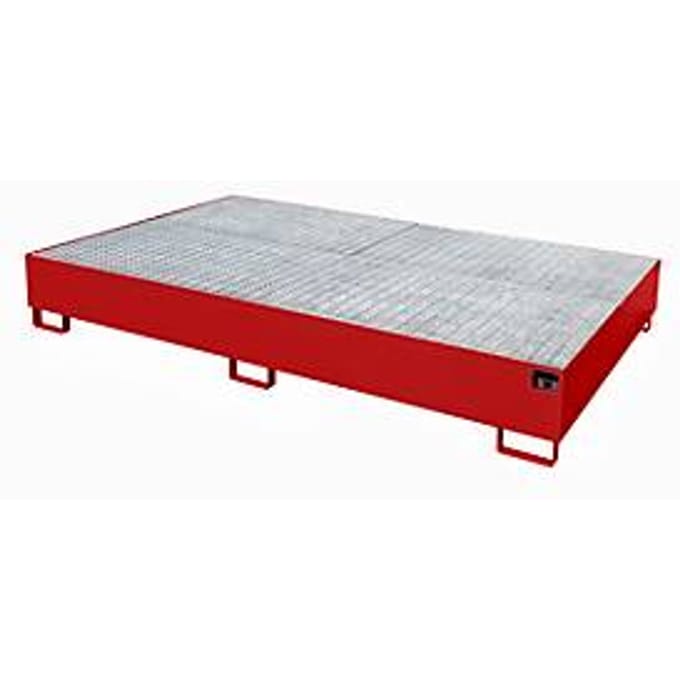 Lekbak AW 1000-10/2, rood RAL 3000