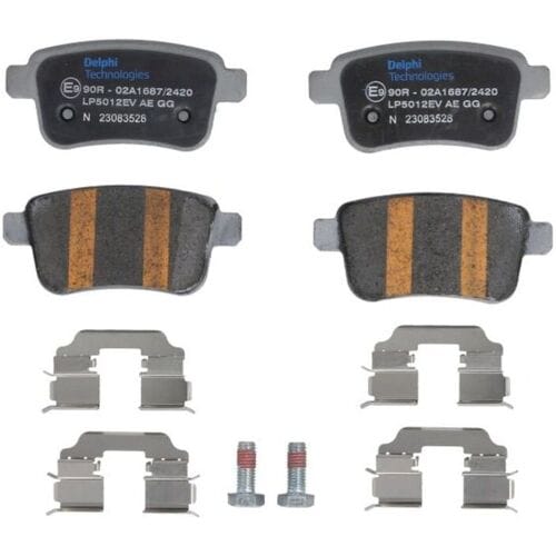 Remblokset, schijfrem DELPHI LP5012EV