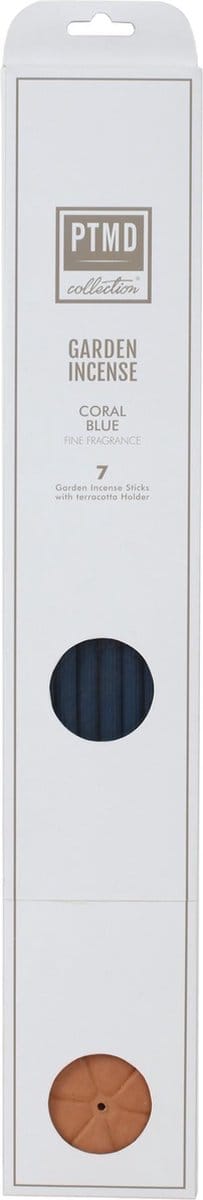 PTMD  wierook tuinkaars koraalblauw7st