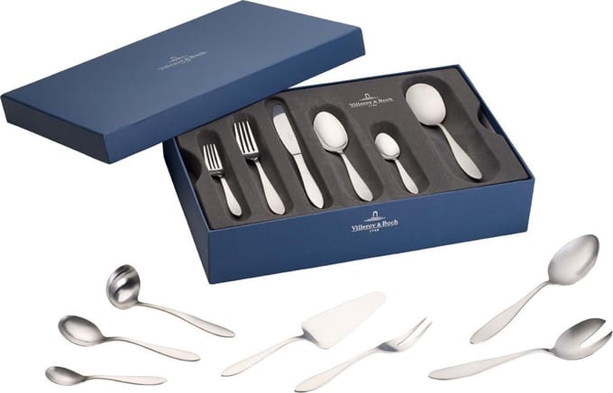 Villeroy & Boch Arthur Bestekset - 68 delig - Mat geborsteld