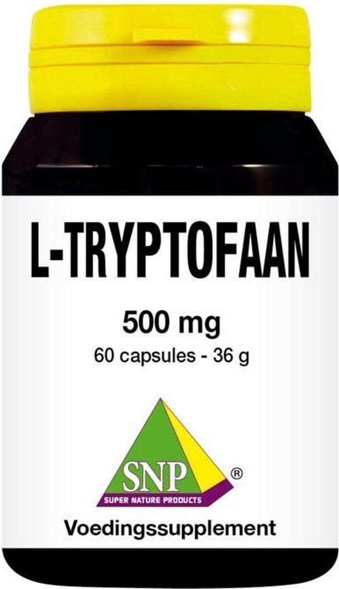 SNP L-Tryptofaan 500mg 60 Vegetarische capsules