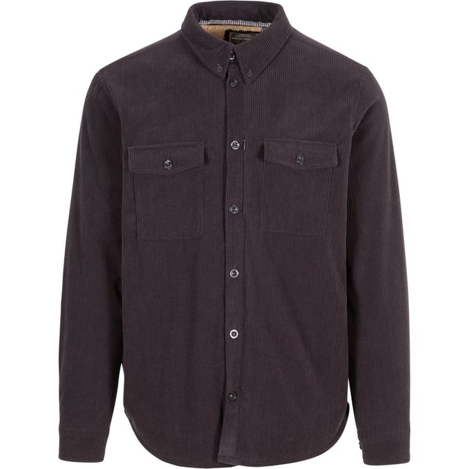 Trespass Heren Dattin Shirt (Donkergrijs)