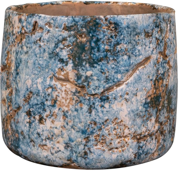 Ter Steege - Keramiek Bloempot - Multicolour - D19 x H15 cm - Opening 15,5 cm
