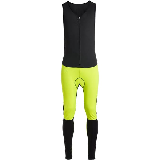 Vaude Bike Posta Warm Fietsbroek Geel,Zwart XL Man