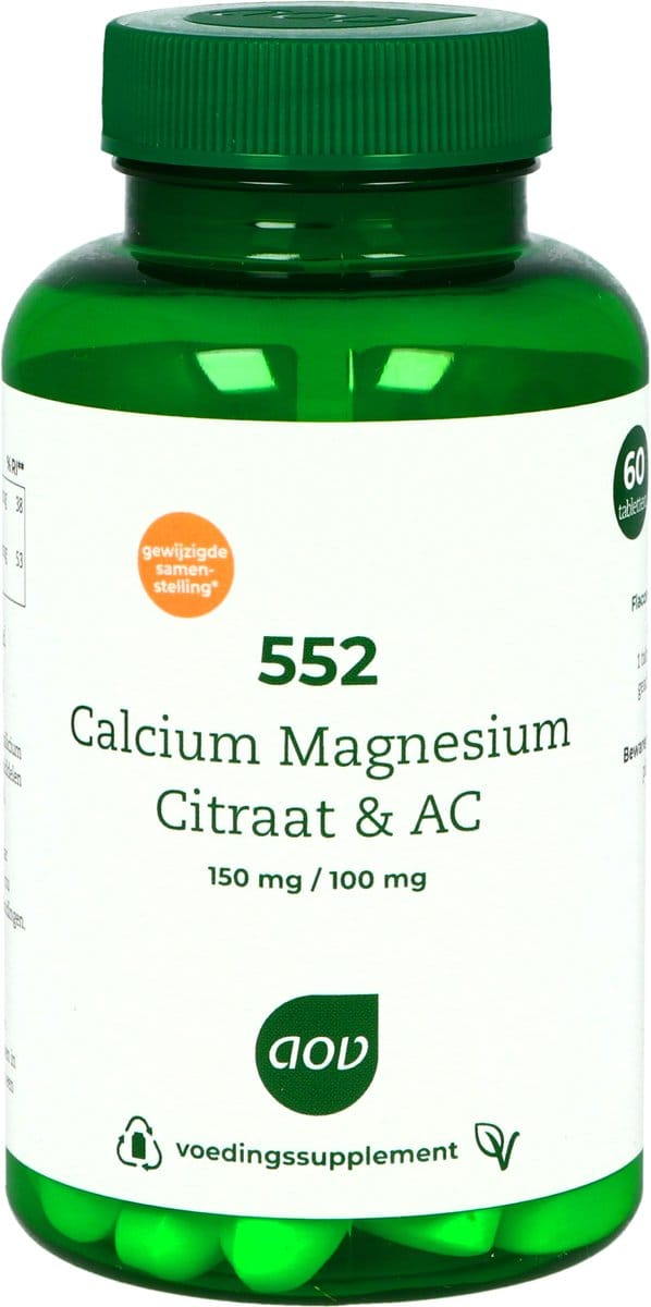AOV 552 Calcium & Magnesium AC 60 tabletten
