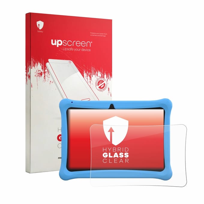 upscreen - Screenprotector voor Menghu Kids Tablet 10.1" - Folie Beschermfolie Beschermglas transparant