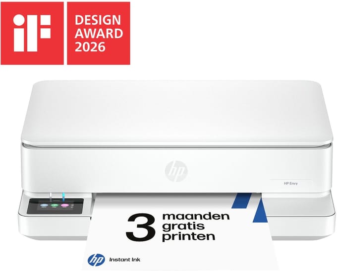 HP ENVY 6110e - All-in-One Inkjetprinter - Geschikt voor Instant Ink - Wit