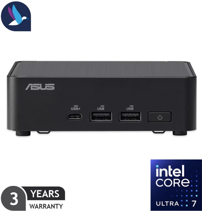 ASUS NUC 15 PRO - Intel Core 7 - 255H - 32 GB RAM - Kingston 1 TB SSD - Windows 11 Pro