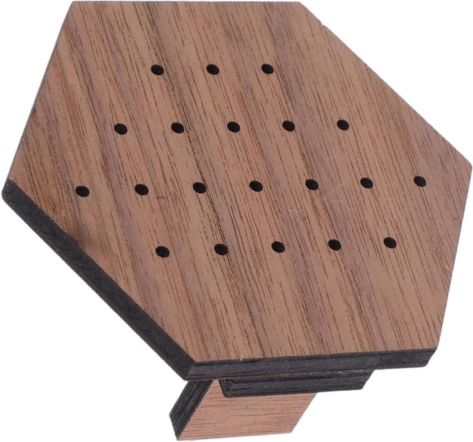 Sieraden Standaard - Juwelier Display - Sieraden Presenteren - Massief Houten Constructie - Compact Formaat - Lichtbruin