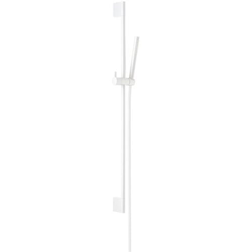 Herzbach DEEP WHITE shower wall bar set Slide M 90 cm 23.690276.1.07