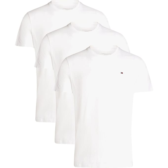 Tommy Hilfiger Signature Cotton Essentials Shirts Heren (3-pack)
