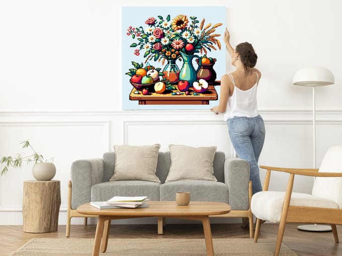 Kunstprint | Wanddecoratie | Dibond | 40 × 40 cm