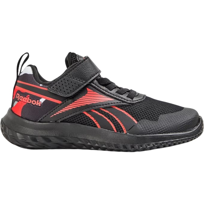 Reebok Kinderen Rush Runner 5 Stretch Lace Sneakers (Zwart)