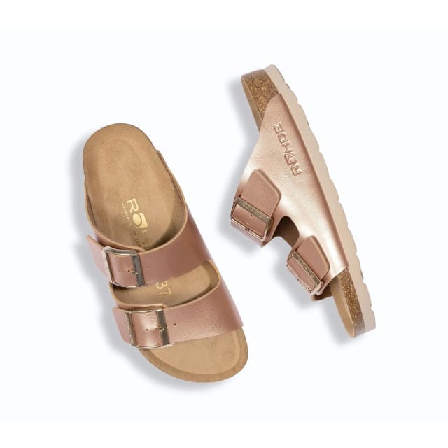 Rohde Alba - dames sandaal - Goud - maat 41 (EU) 7.5 (UK)