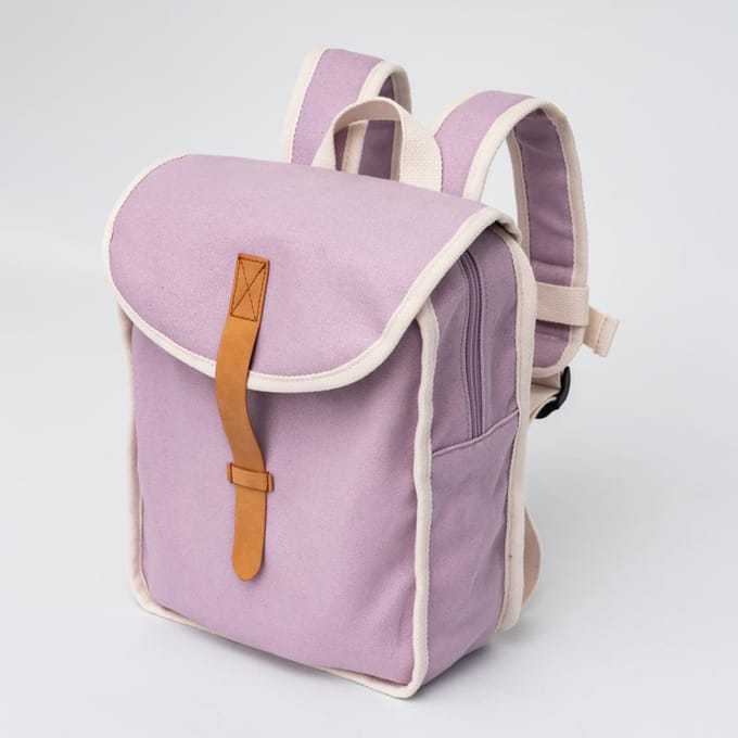 Petit Monkey kinderrugzak pastel lilac