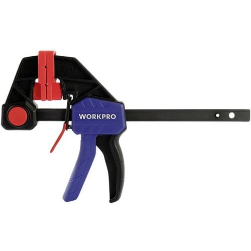 WorkPro WP232039 Eenhandsklem Spanbreedte (max.):150 mm Afmeting, lengte: 150 mm