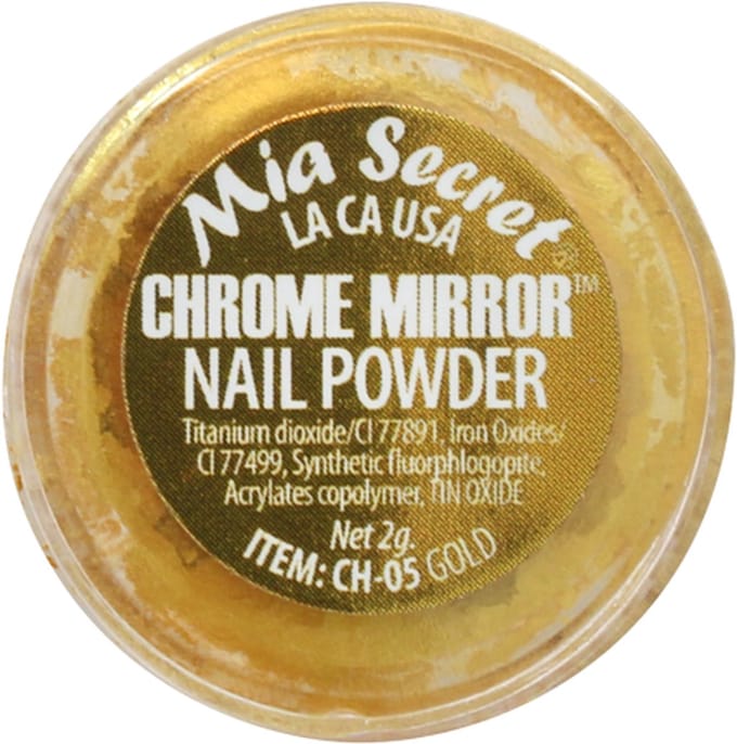 Chrome Mirror Poeder Gold