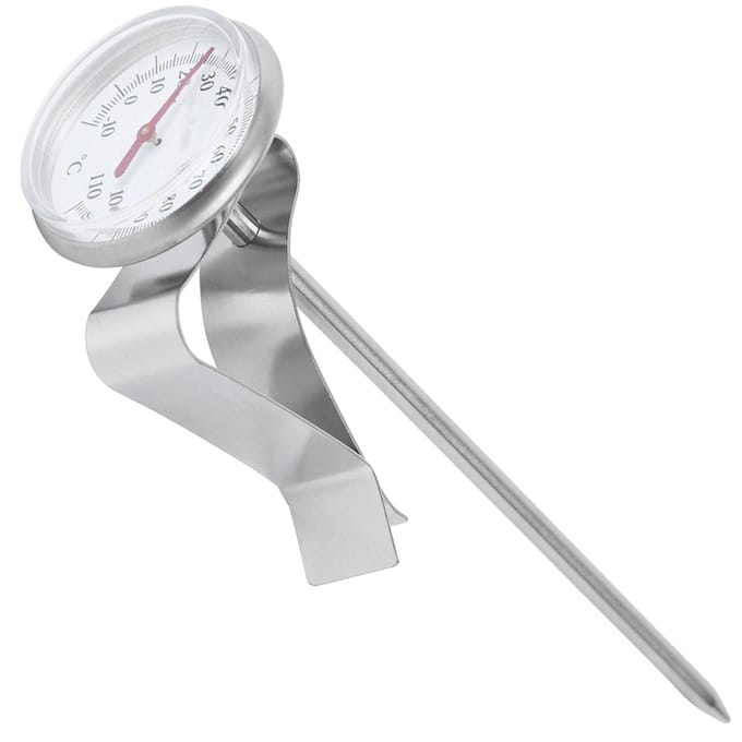 Verstelbare Hangende Koffie Opschuim Thermometer Temperatuurmeter met Clip Keukengereedschap Kort Type Short Type gray