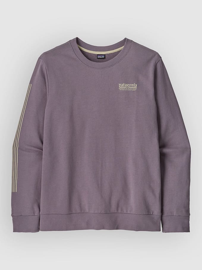 Patagonia Hut Tripper Daily Crew Sweater grijs
