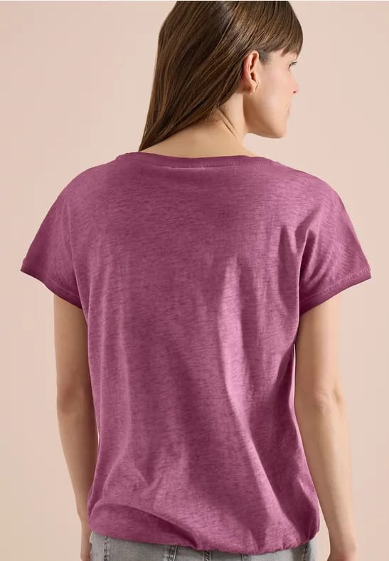 Shirt van geverfde jersey
