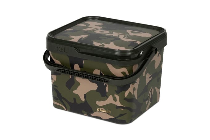 Camo Buckets Fox - Emmer Vissen- Voer Emmer - Emmer Karper-
