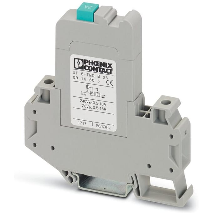 Phoenix Contact 0916605 UT 6-TMC M 2A Beveiligingsschakelaar Thermisch 240 V/AC 2 A 6 stuk(s)
