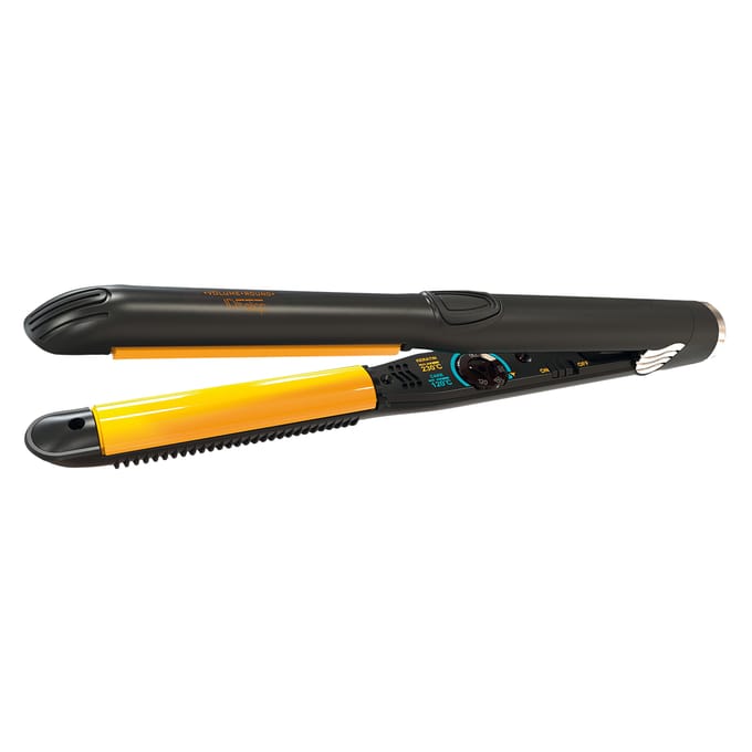 Keramische Stijltang Met Afgeronde Platen - Gold Straightener