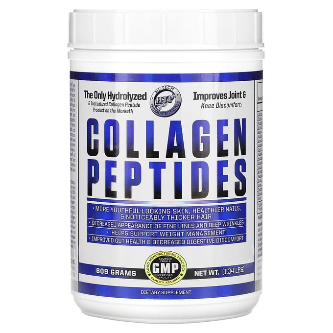 Hi Tech Pharmaceuticals, Collageen Peptiden, 1,34 lb (609 g)