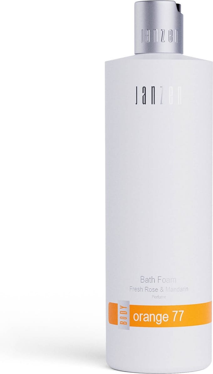 Janzen Orange 77 Bath Foam Mousse Fresh Rose & Mandarin