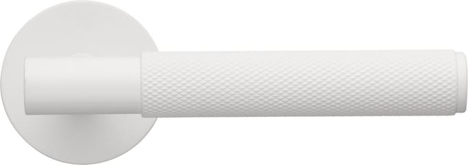 Ostiumhome® - Deurbeslag- Deurklink Diamond cut - Wit - Berzo