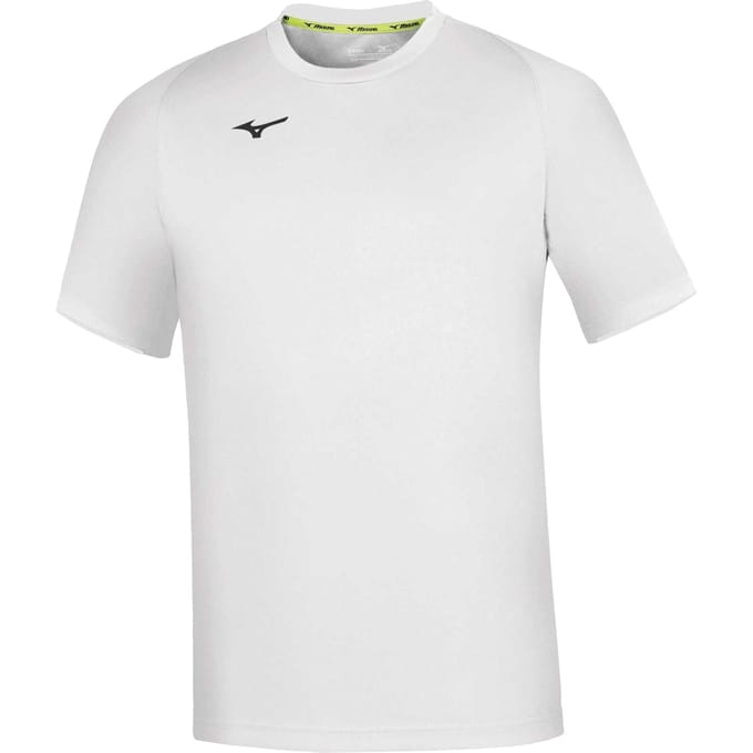 Mizuno Heren Core T-shirt met korte mouwen (Wit)