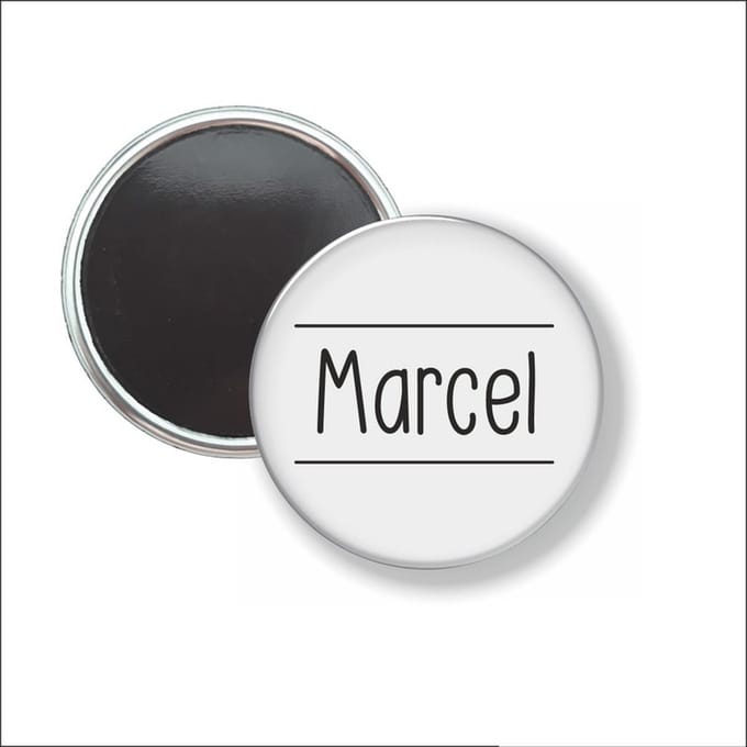 Button Met Magneet 58 MM - Marcel - NIET VOOR KLEDING