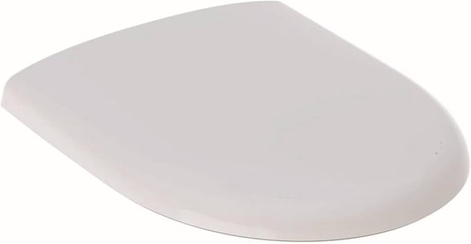 Softclose WC-bril met bevestiging van bovenaf - Glanzend Wit