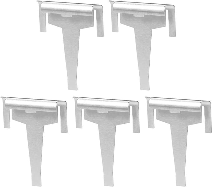 Allecto- Clip Drain Verdamper - Koelkast - 5 stuks - Compatibel - Installatie - Stevig - Keuken - Thuis