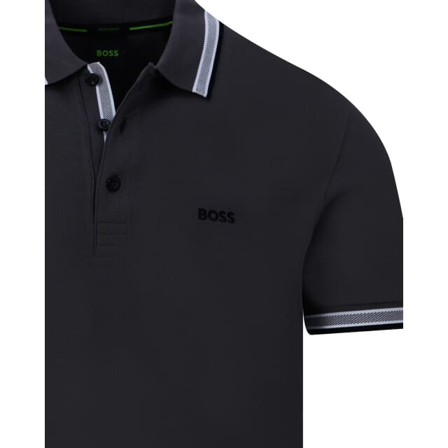 T-shirt BOSS Paddy Piqué Polo Shirt Dark Grey