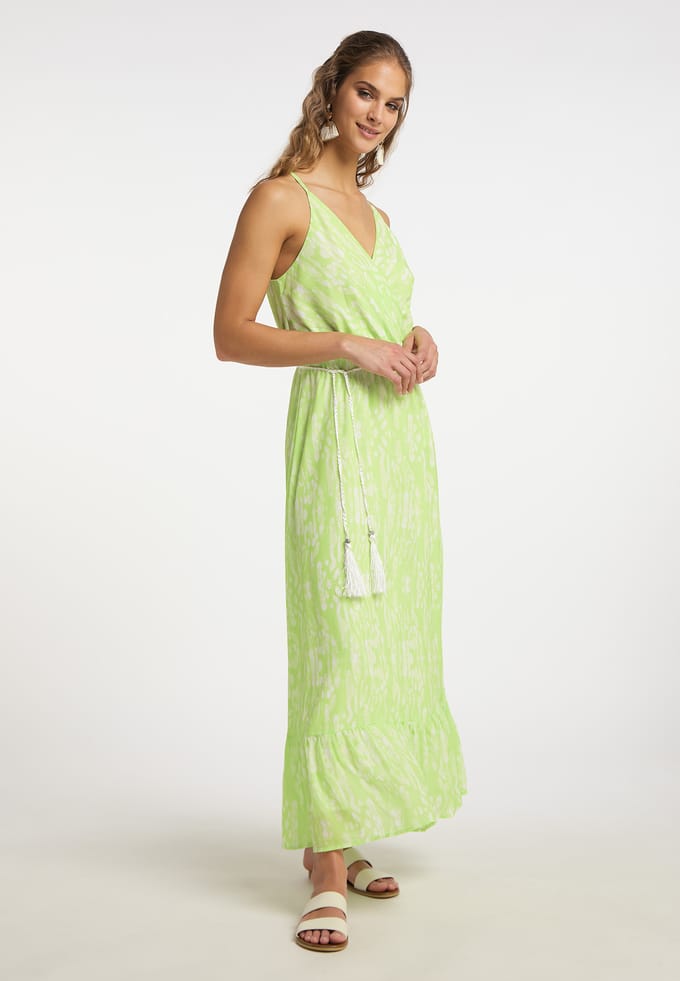 IZIA Midi Dress met Batik Print gaya