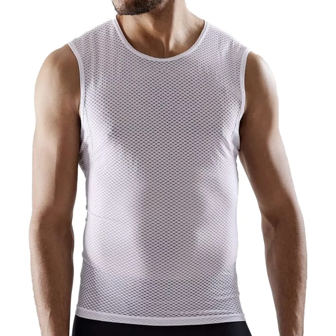 CRAFT COOL MESH SUPERLIGHT SL M Heren Thermoshirt - Wit