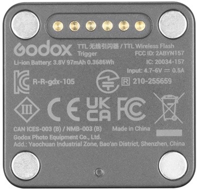 Godox X5 Wireless Flash Hotshoe and Trigger for iT32 and Olympus and Panasonic